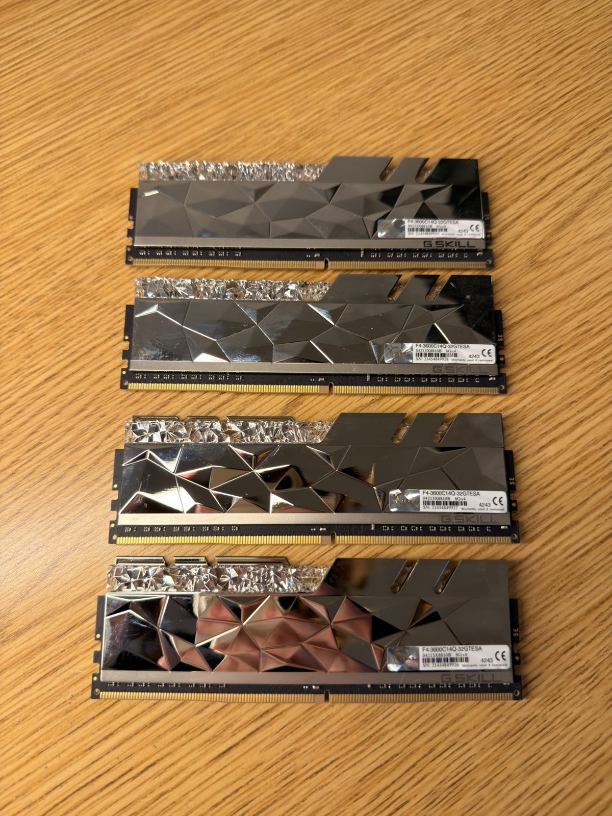 G.skill Trdient Z Royale Elite Ddr4 32gb 4×8 3600mhz Ddr4 CL14