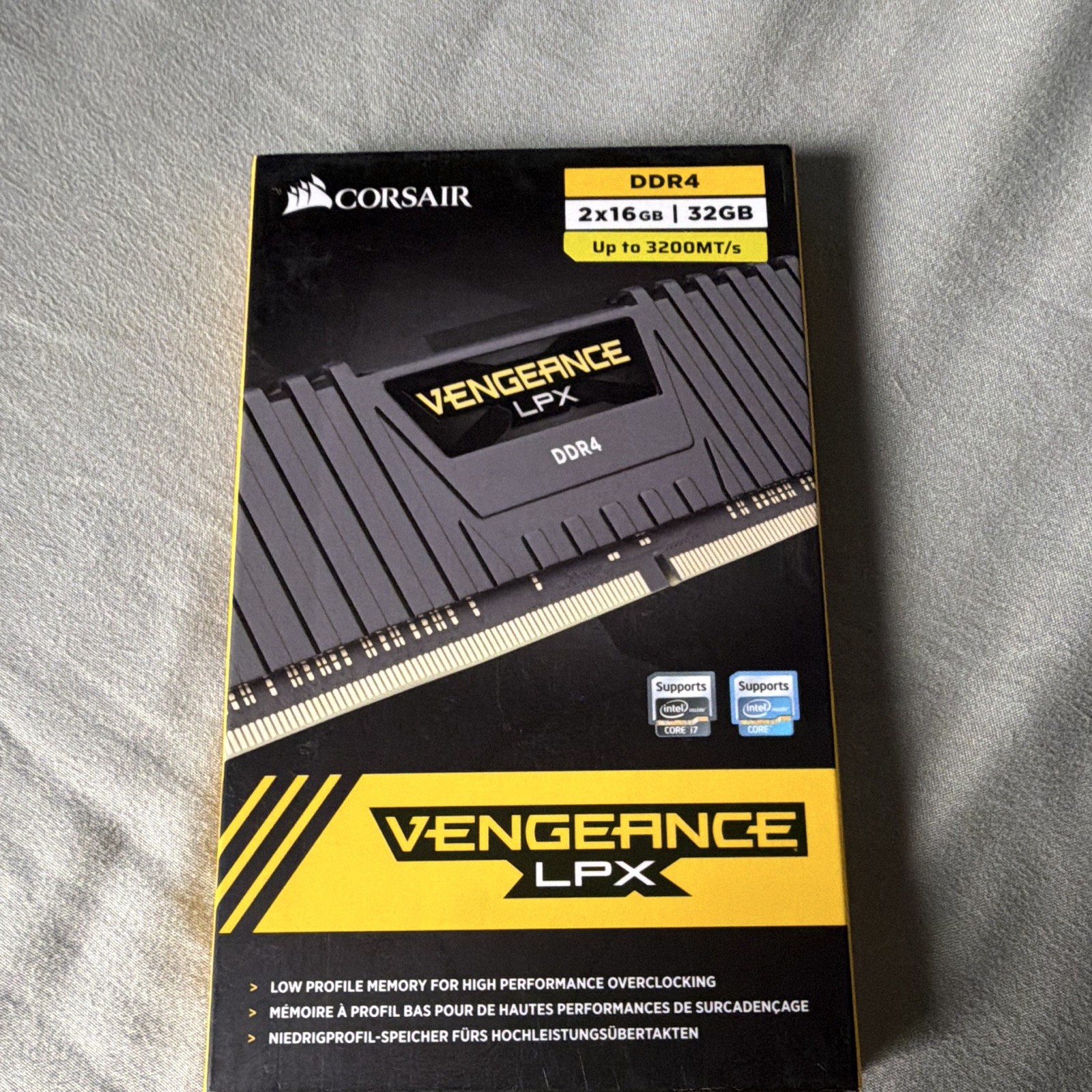 Corsair Vengeance LPX 32GB (2x16GB) DDR4-3200 DIMM 288-Pin Desktop RAM