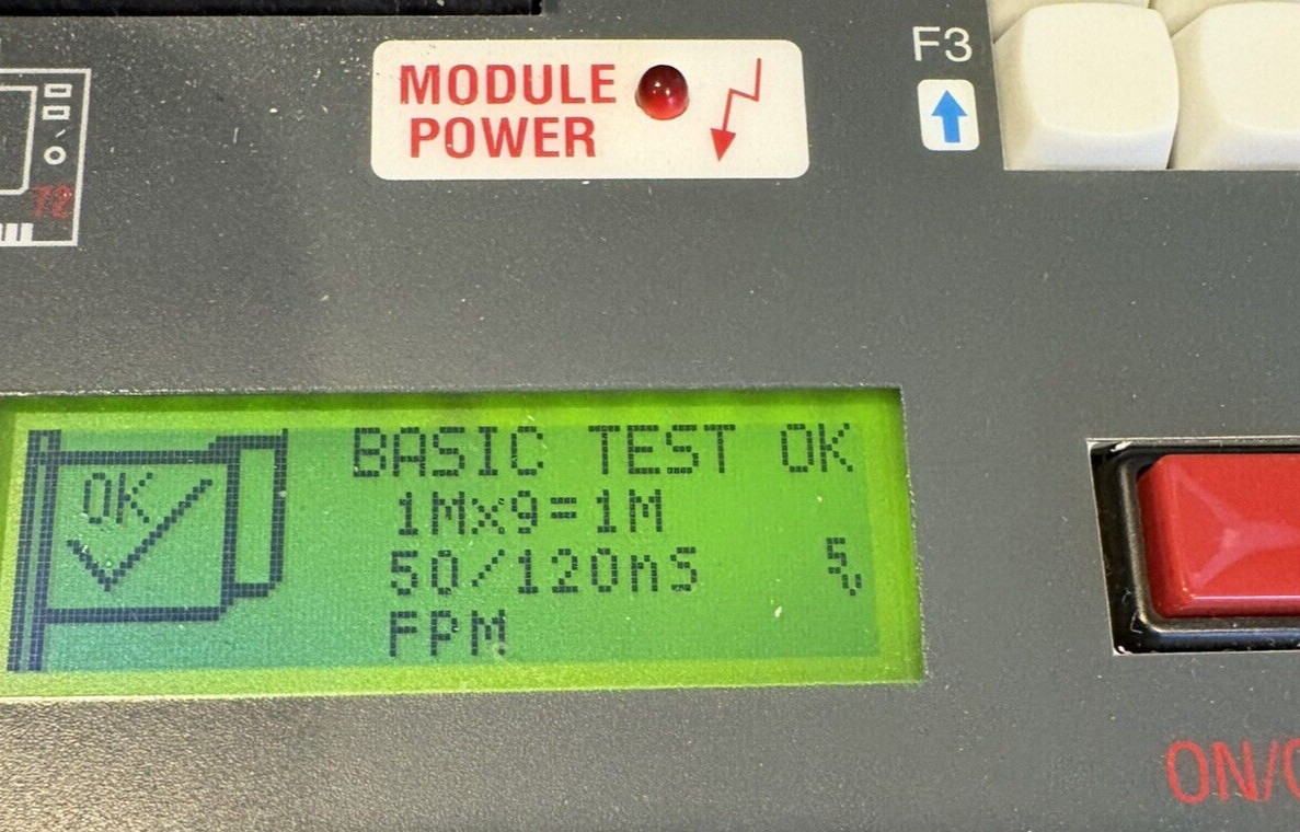 2 x 1MB 70ns FPM SIMM Memory Module RAM 2MB Gold PC 286 386 *TESTED*