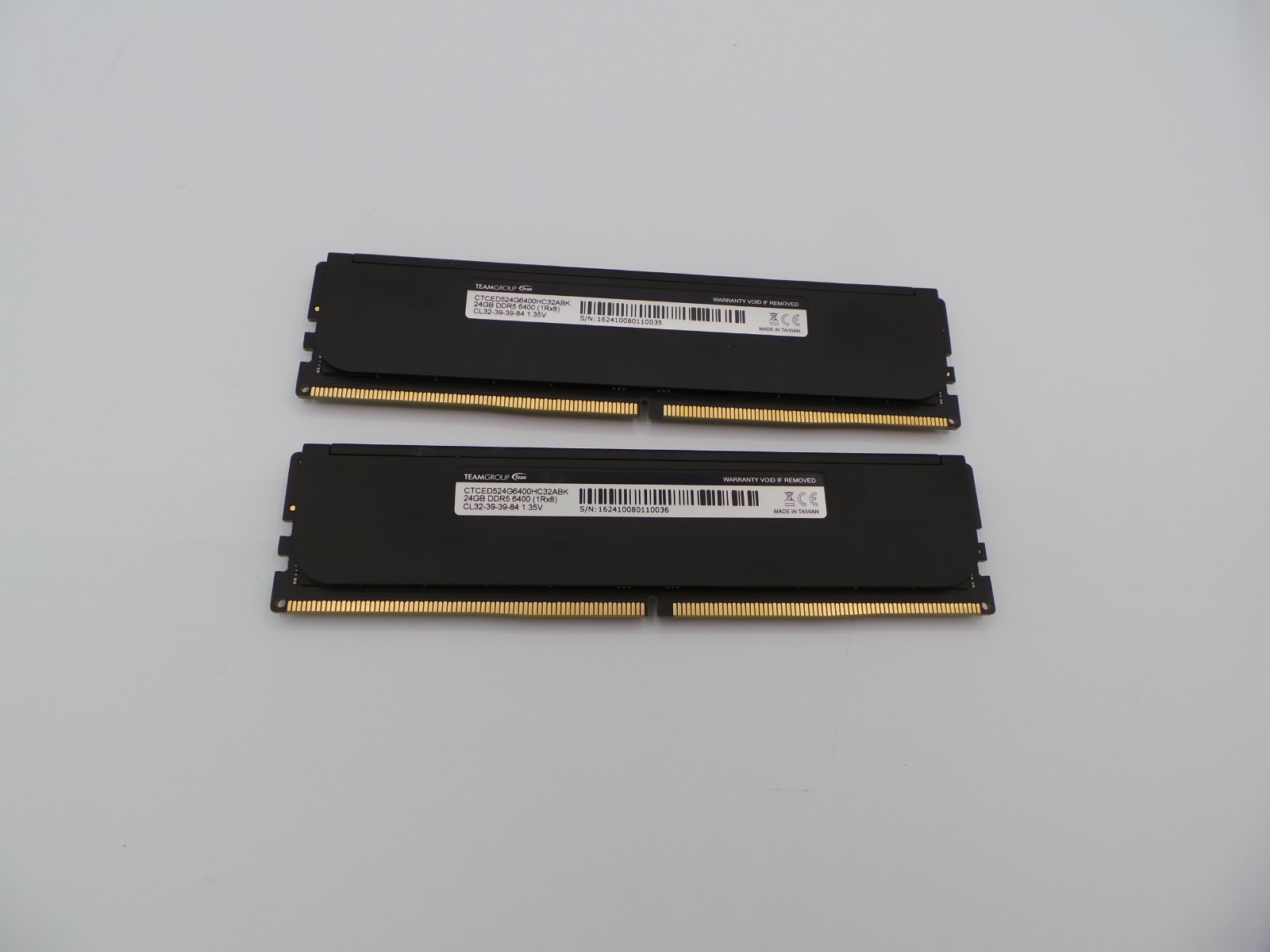 TEAMGROUP T-Create Expert DDR5 48GB (2x24GB) 6400mhz UDIMM PC5-51200 288-Pin