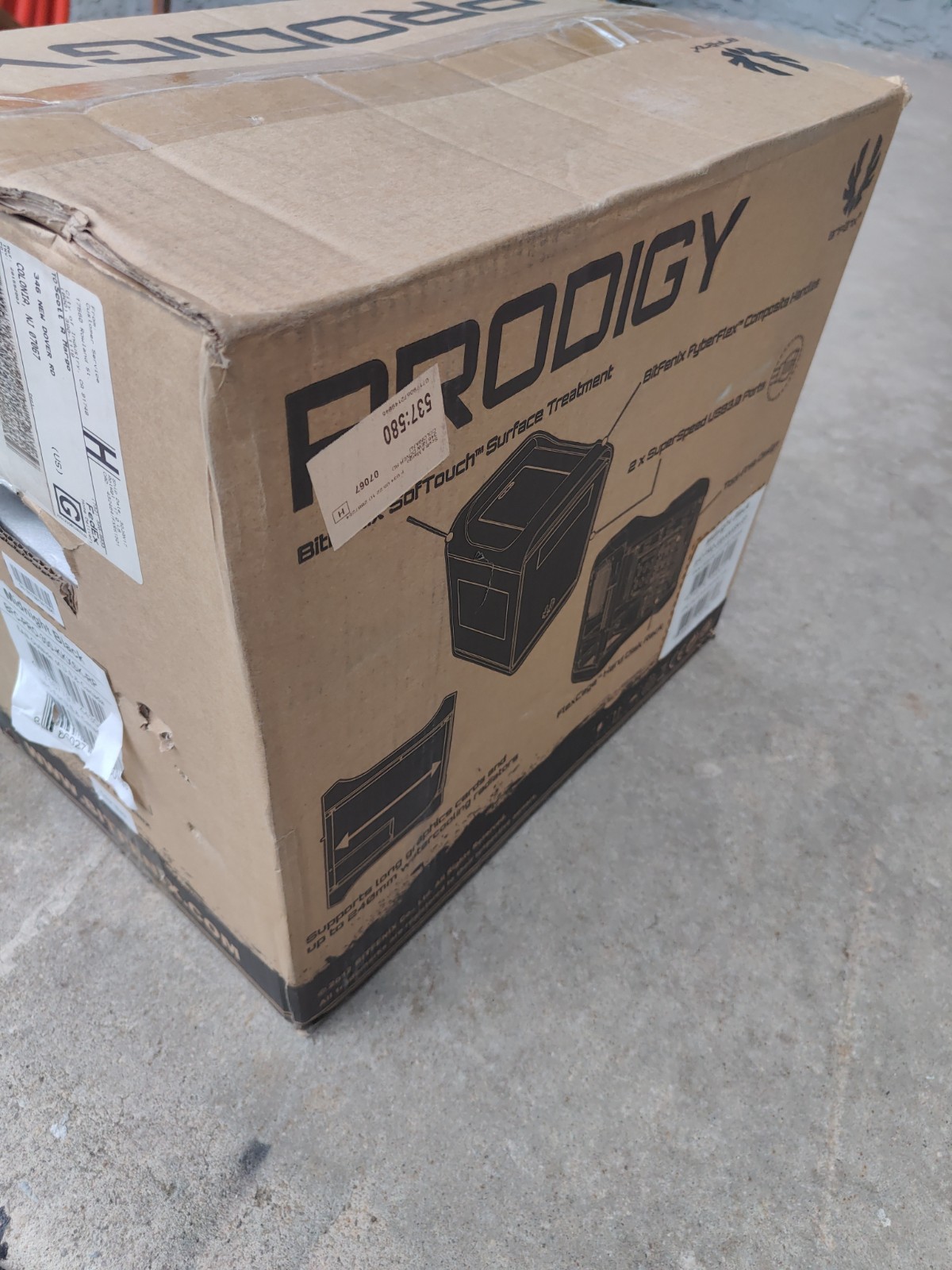 BitFenix Prodigy Mini-ITX Case BFC-PRO-300-KKXSK-RP Midnight Black
