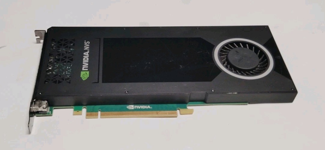 PNYNvidia NVS810 8x MiniDisplayPorts 4GBGraphicsCard *Untested*HDcables included