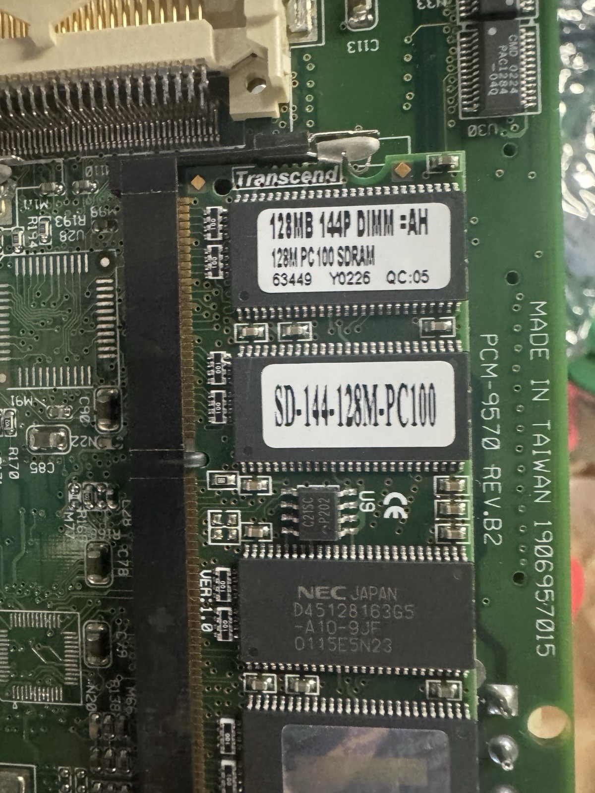 Advantech PCM-9570 1906957015 Industrial motherboard 9696957055