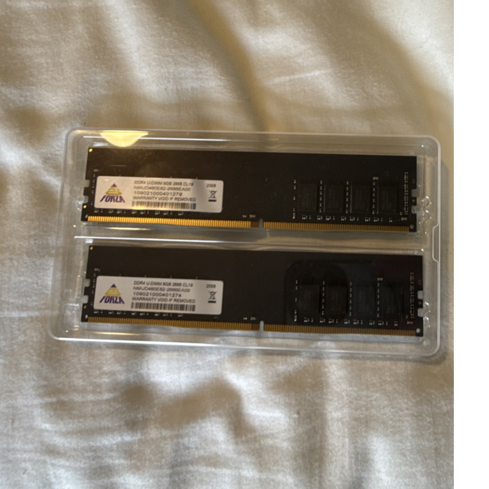 Forza DDR4 SDRAM UDIMM 16GB (2x8GB) 2666MHz 288-Pin RAM Kit