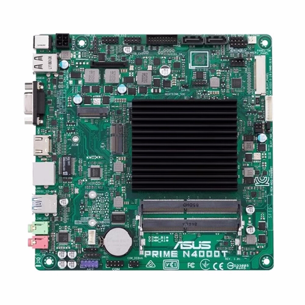 For ASUS PRIME N4000T motherboard ITX integrated CPU X86 Tested OK