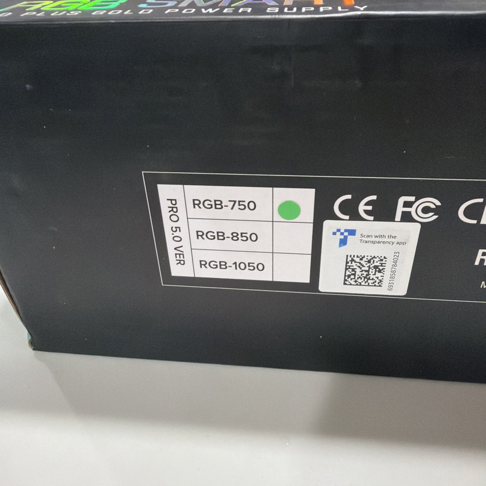 GAMEMAX 750W Fully Modular ARGB Power Supply, ATX3.0 & PCIE 5.0 80 Plus Gold A19