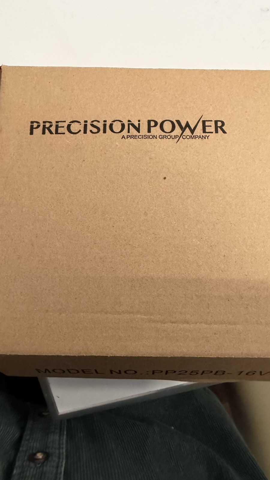 Precision Power PP25PB-16V-8 Power Supply 100V -240V 50/60 Hz