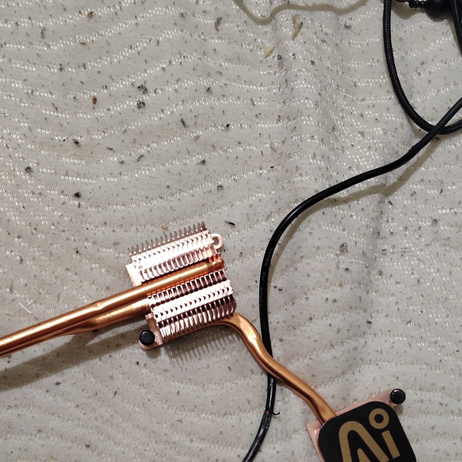 Copper Aluminum Heatsink for GPU Processor Chipset Northbridge Copper Silver