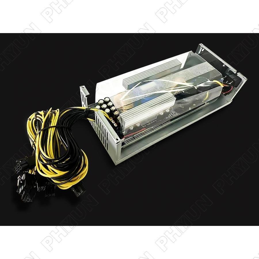 1800W PSU Mining Power Supply For Miner Rig Coin 10x6Pin 2U