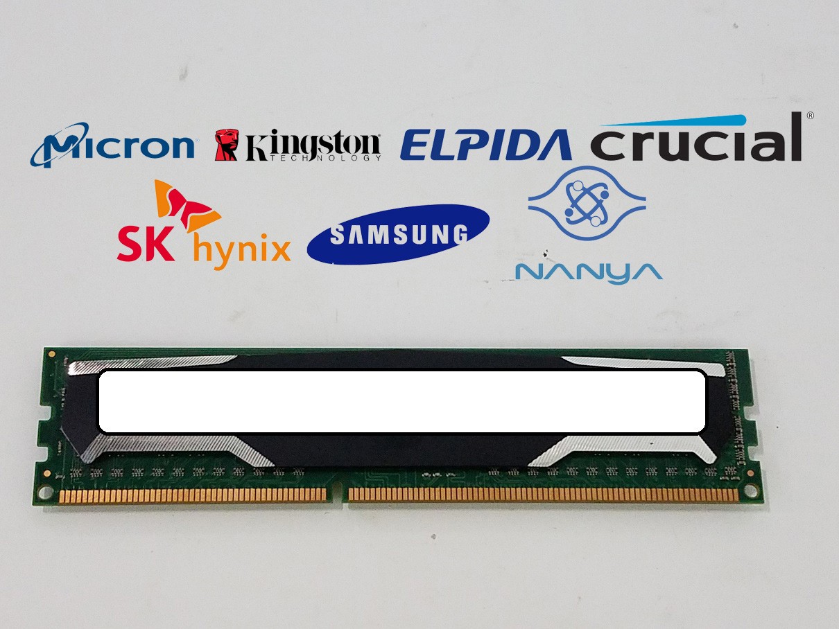 Major Brand 4 GB PC3-12800 (DDR3-1600) 2Rx8 DDR3 Shielded Desktop RAM