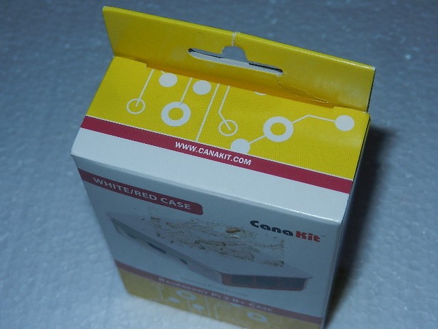 new Cana case kit for raspberry PI 3 B+ white / Red Raspberry Pi not included