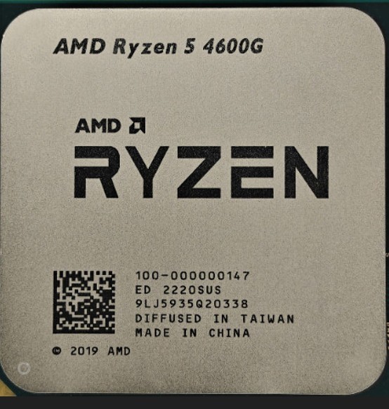 AMD CPU Ryzen 5 4600G 3.7GHz Socket AM4