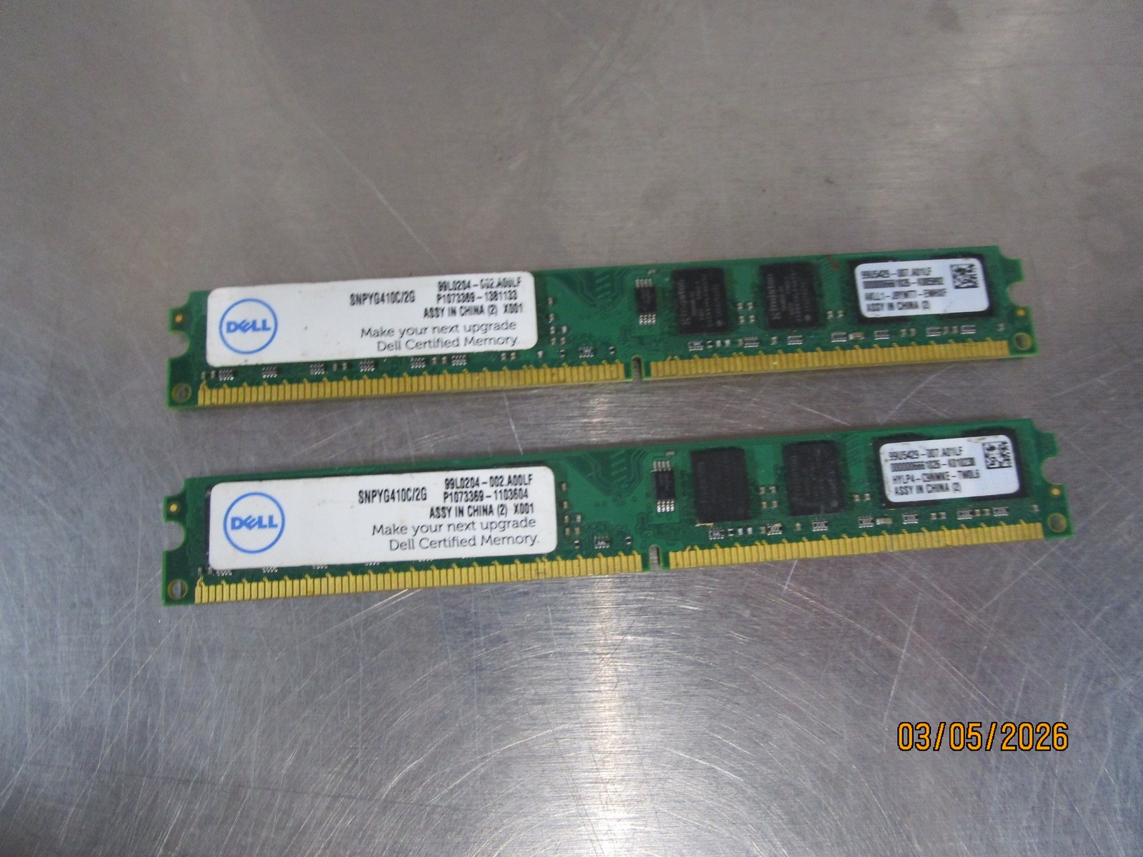 2 Dell SNPYG410C/2G