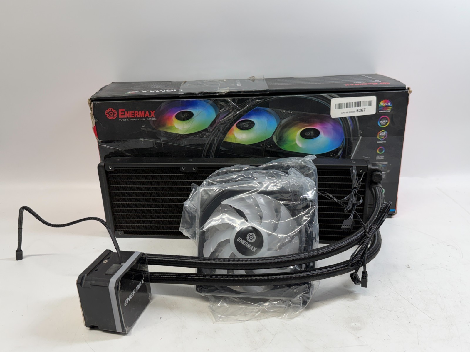 Enermax Liqmax III 360 A-RGB AIO CPU Liquid Cooler Open Box