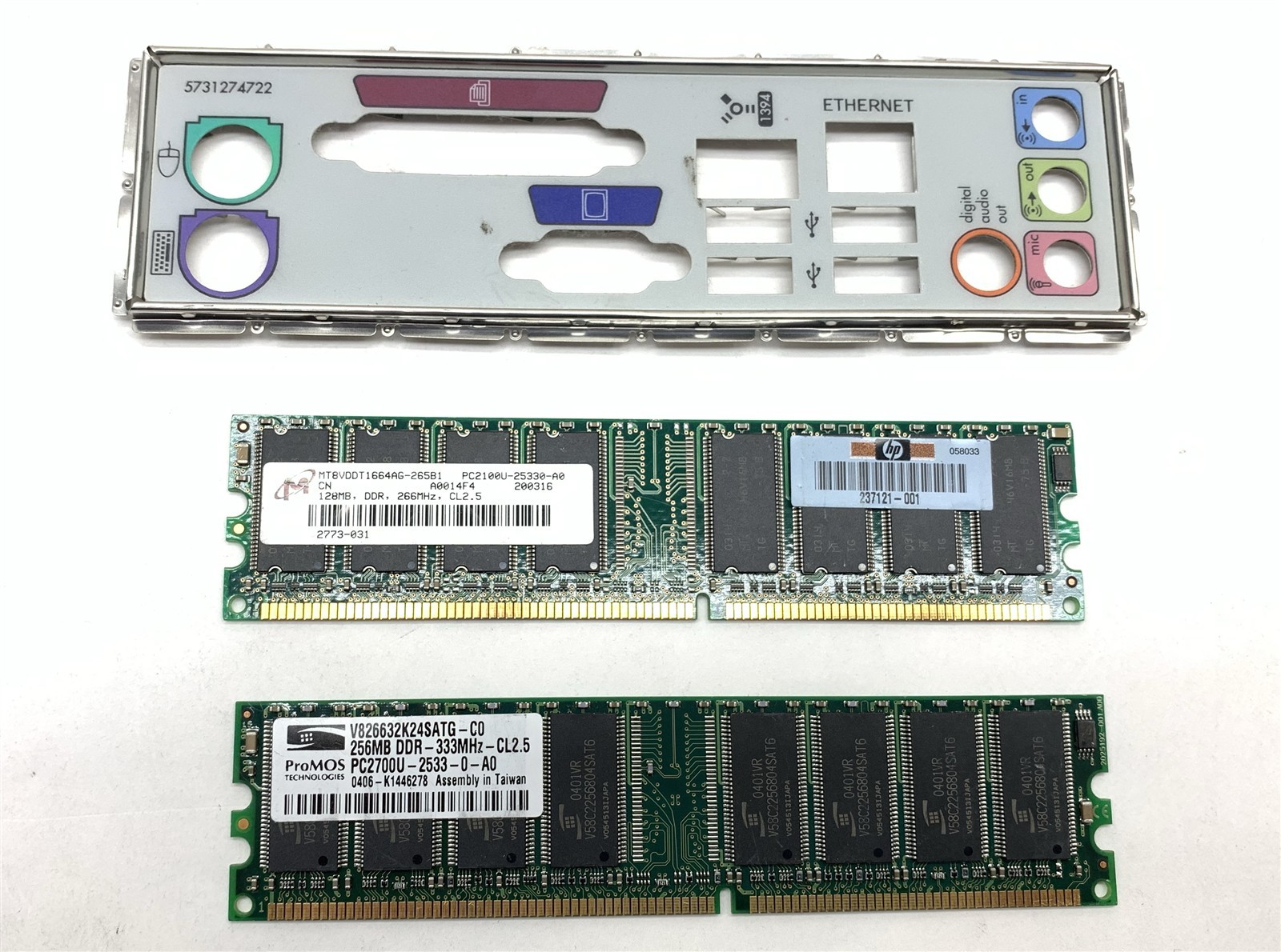 HP AMETHYST M-GL6E MS-7184 5188-4307 mATX mPGA939 AMD Sempron 3200+ 1.8GHz 384MB