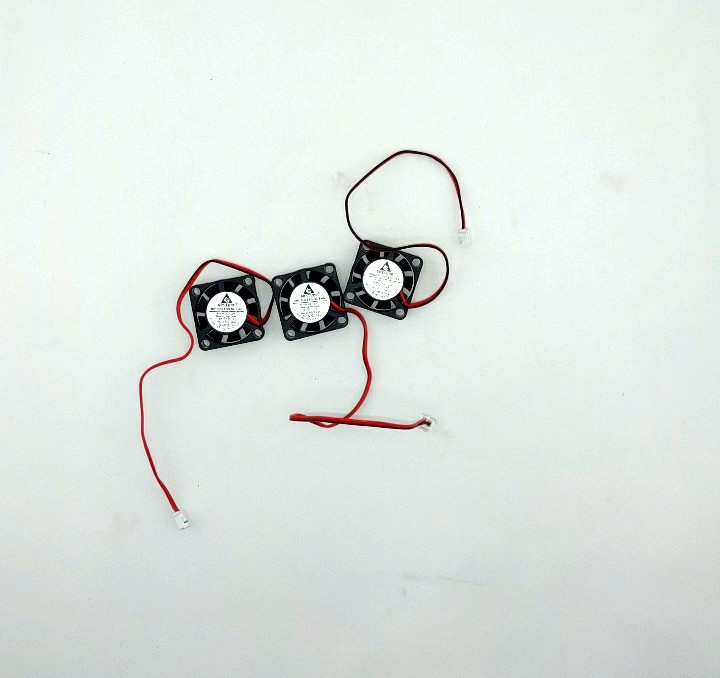 GDSTIME 3 Pack 25mm 5V Fan – Mini 25x25x7mm 2-Pin Brushless 4422