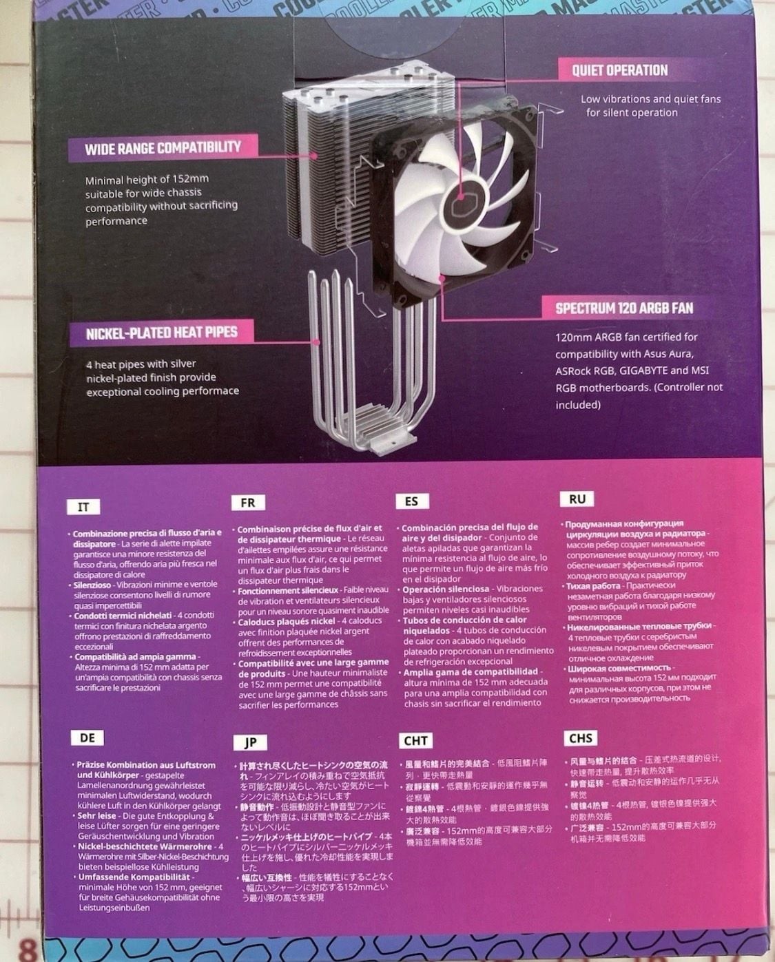 Cooler Master Hyper 212 Spectrum V3 CPU Air Cooler