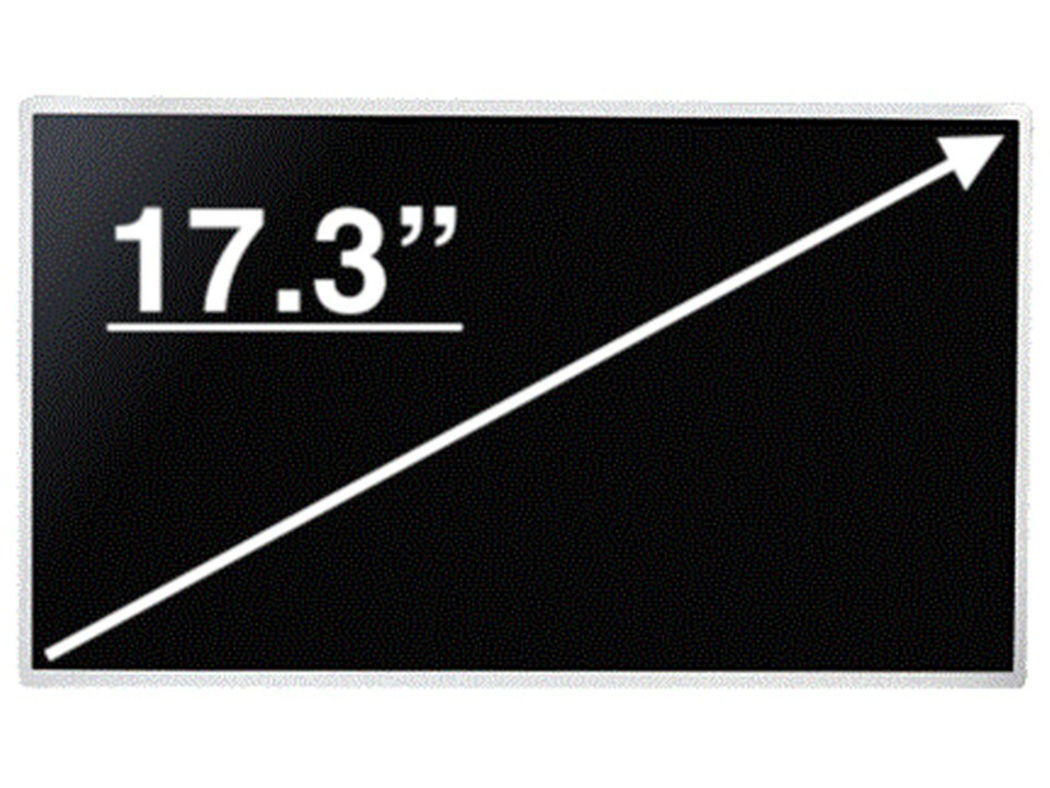 New HP 516303-001 17.3″ WXGA++ glossy LCD screen LED Bottom Right Connector