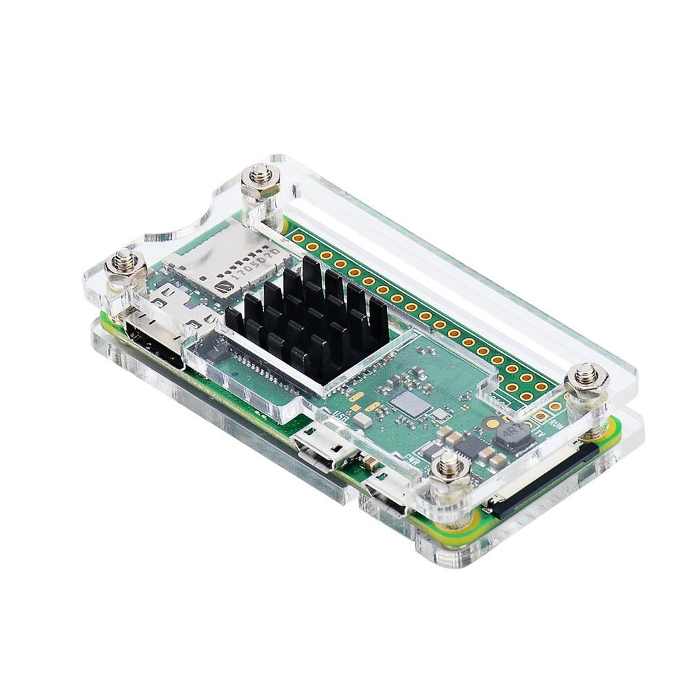Raspberry Pi Zero 2 W Case Kit with Raspberry Pi Zero 2 W Case Power Supply