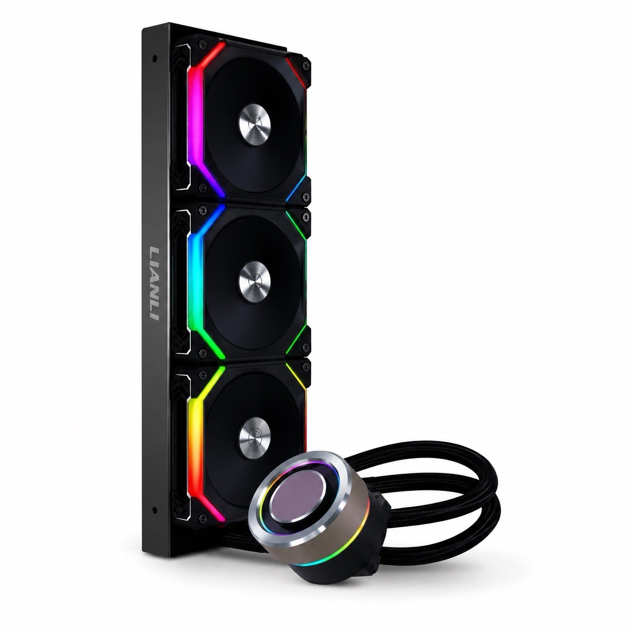 Lian Li GALAHAD AIO 360 RGB UNI FAN SL120 Edition (Black)
