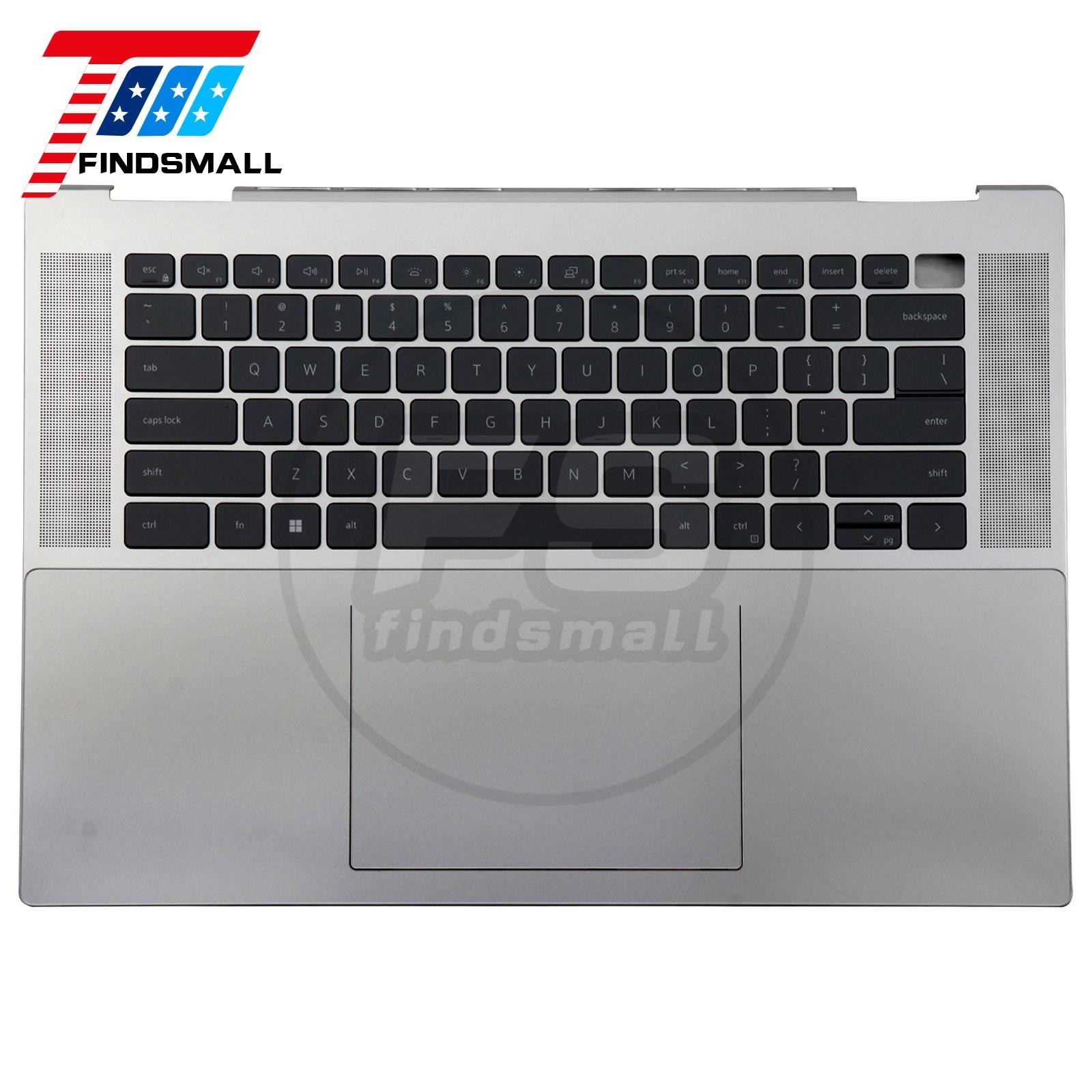 New For Dell Inspiron 16 7620 2-in-1 Palmrest Keyboard Touchpad 0MN1PK Silver US
