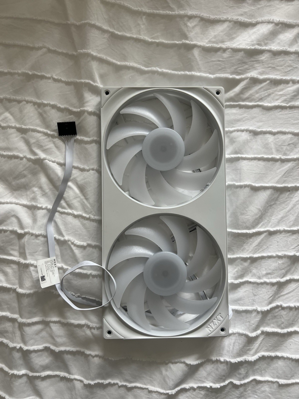 NZXT F280 RGB Core – 280mm Single Frame Fan Unit with 2 x 140mm RGB Fans