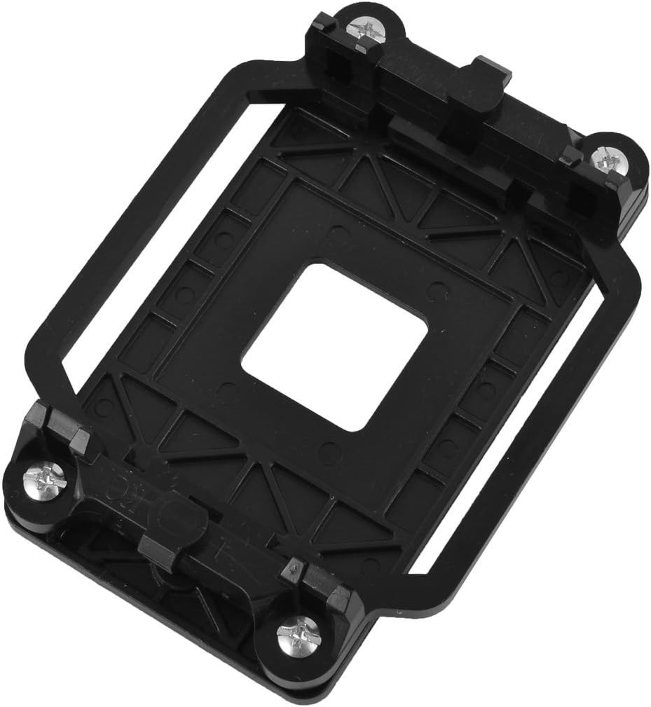 uxcell AM2 AM3 FM1 FM2 FM2+ Socket Plastic CPU Fan Heatsink Bracket Holder Black