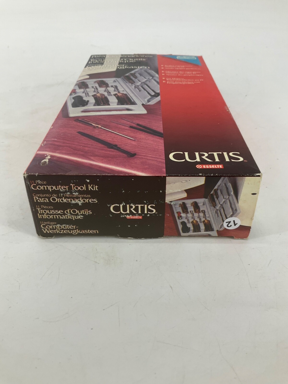 RARE Vintage Curtis Esselte 11 PIECE Computer Tool Kit with Hard Plastic Case