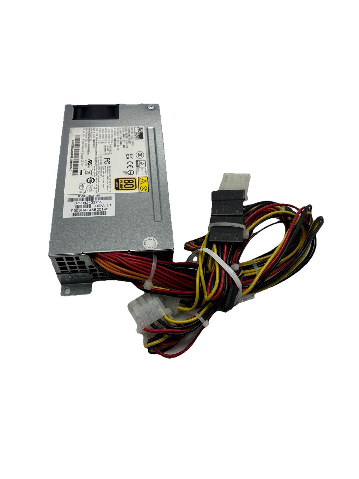 Supermicro PWS-353-1H 1U Flex ATX 350Watt Multi output Gold power supply