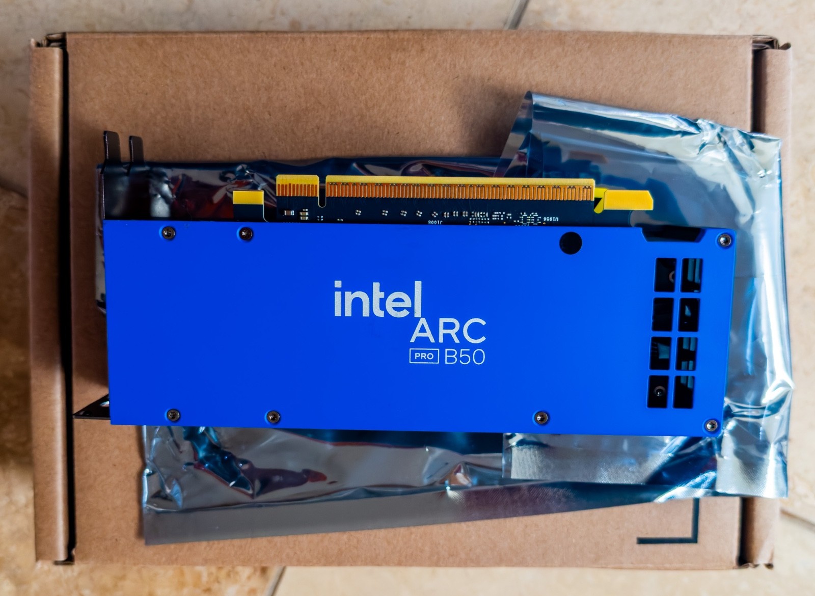 Intel Arc Pro B50 Graphics Card With 16GB GDDR6 Memory