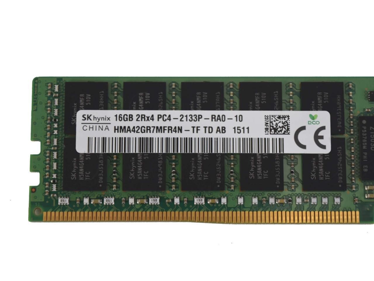 128GB = 8x 16GB 2Rx4 2133p Dell Poweredge R430 R630 R730 R830 ECC Server Memory