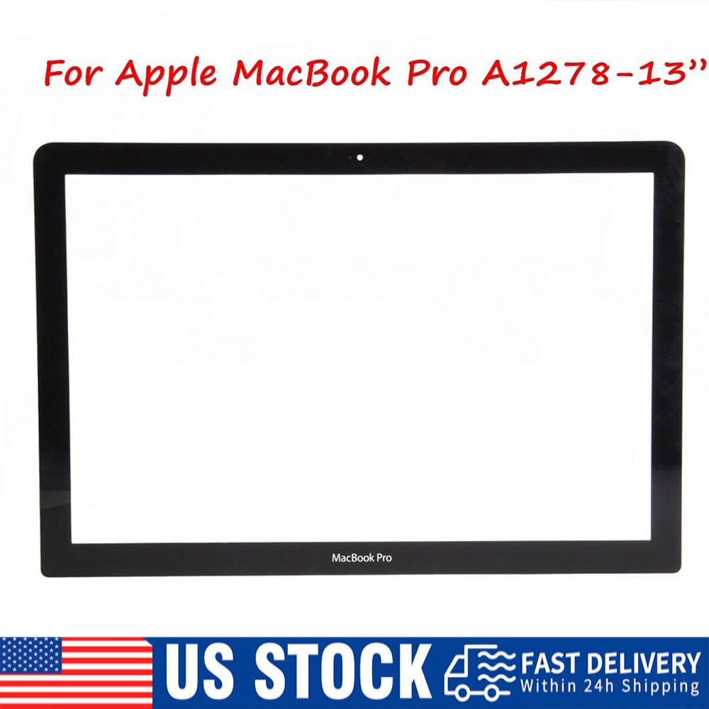 For MacBook Pro 13.3″ 13″ A1278 Front LCD Glass Screen Replacement Par A1278