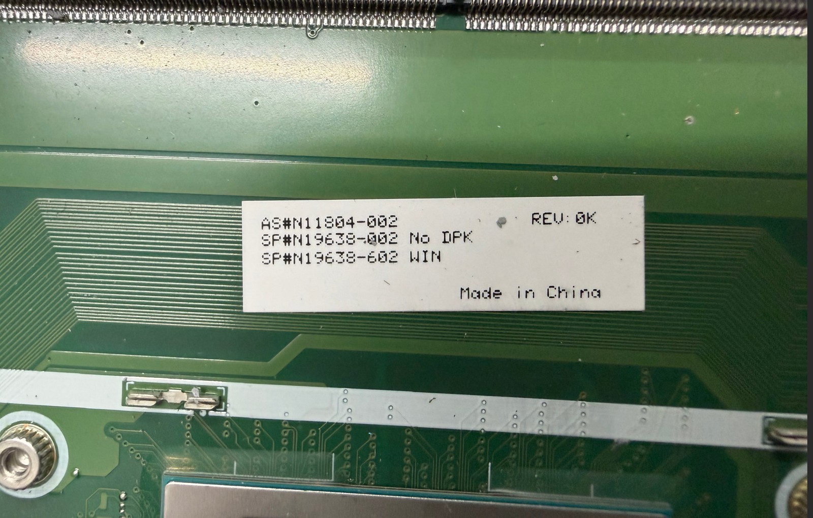 HP MercedesP-B Motherboard AMD Ryzen 5 5500U N11804-002 N19638-002 N19638-602