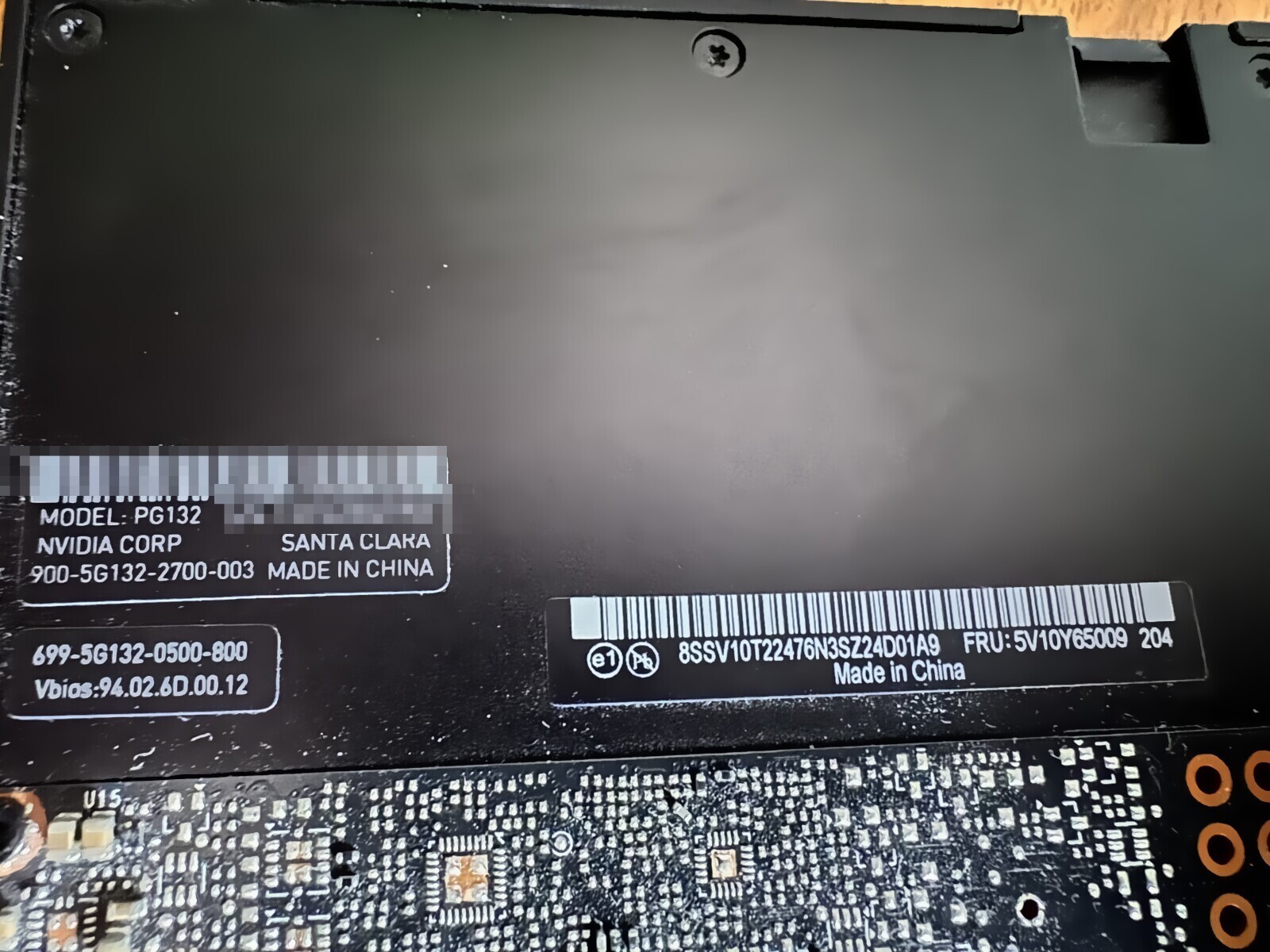 Nvidia RTX A5000 24GB DDR6 GPU, Excellent Condition, light use, clean, quiet fan