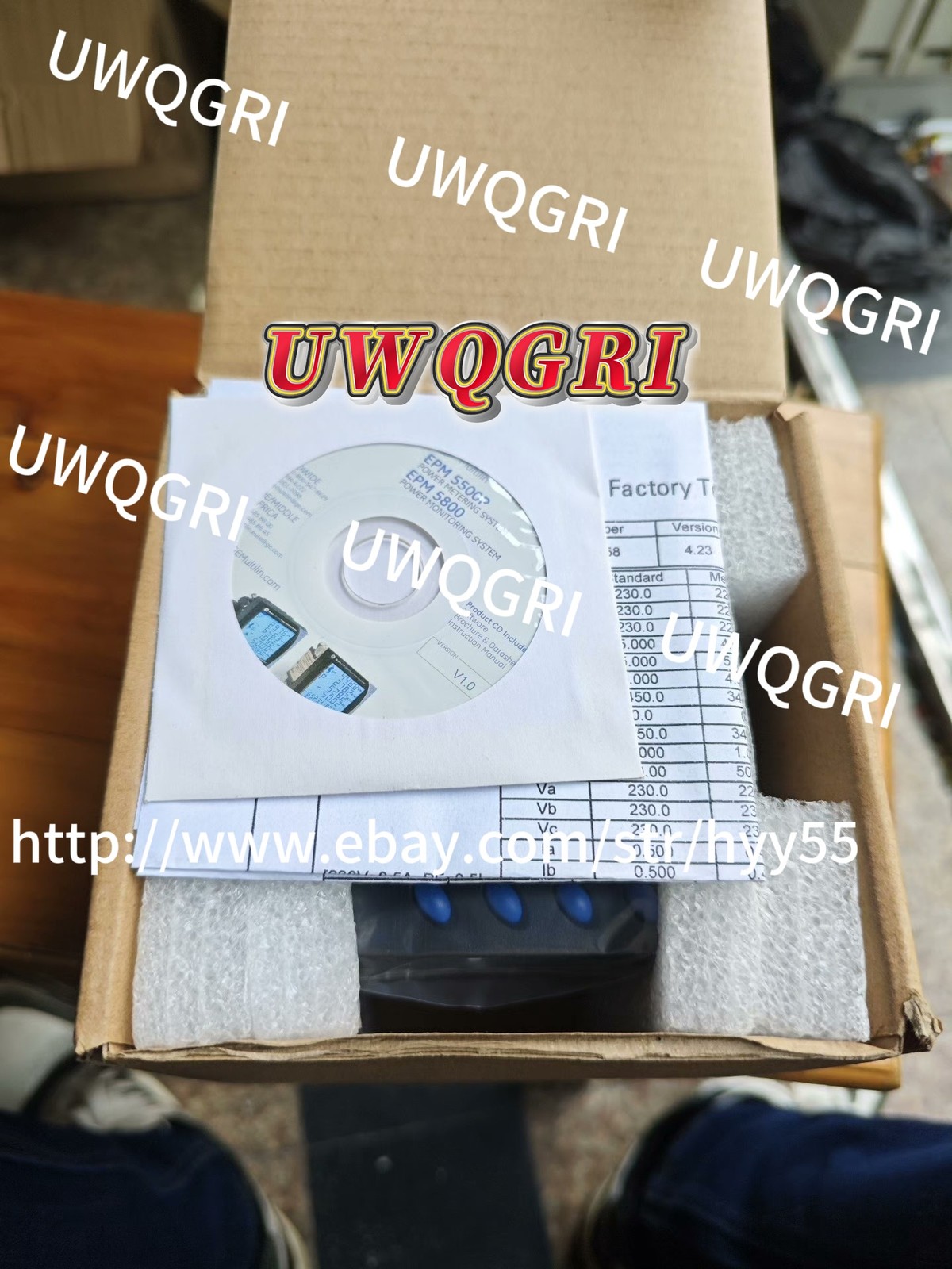 1PCS GE Multilin EPM 5500P Power Metering System， Model PL5500 C
