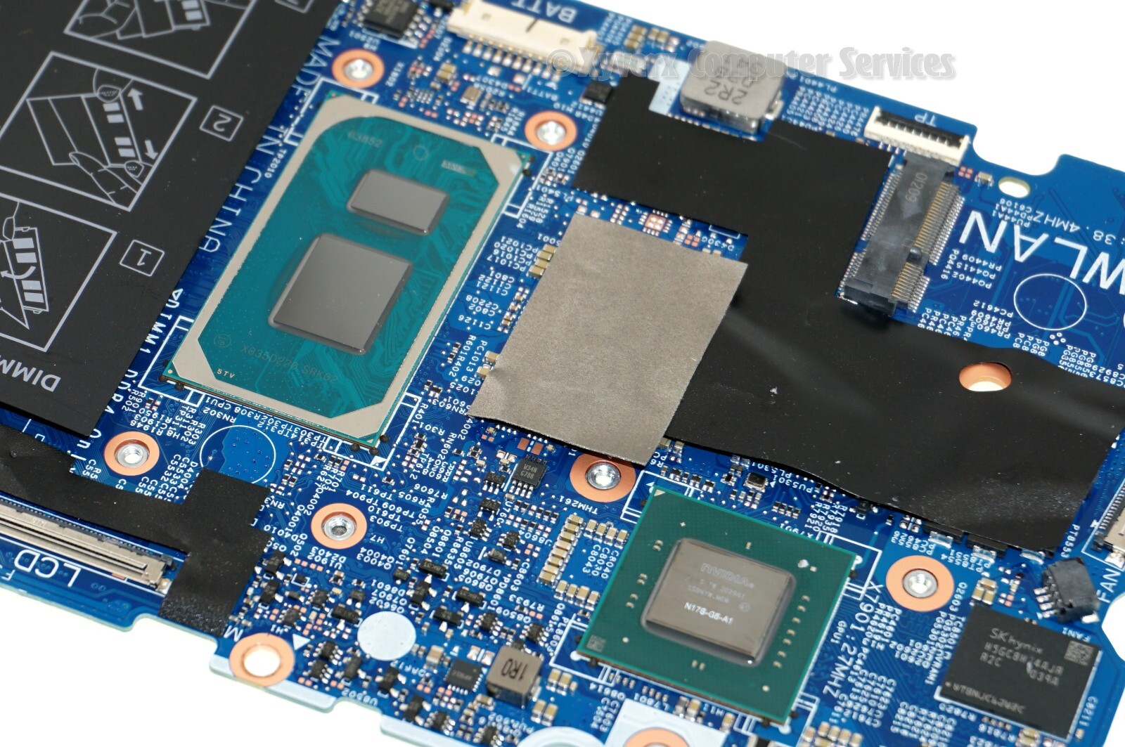P47D9 OEM DELL MOTHERBOARD INTEL I7-11657 MX350 INSPIRON 7706 2N1 P98F (DE57)*