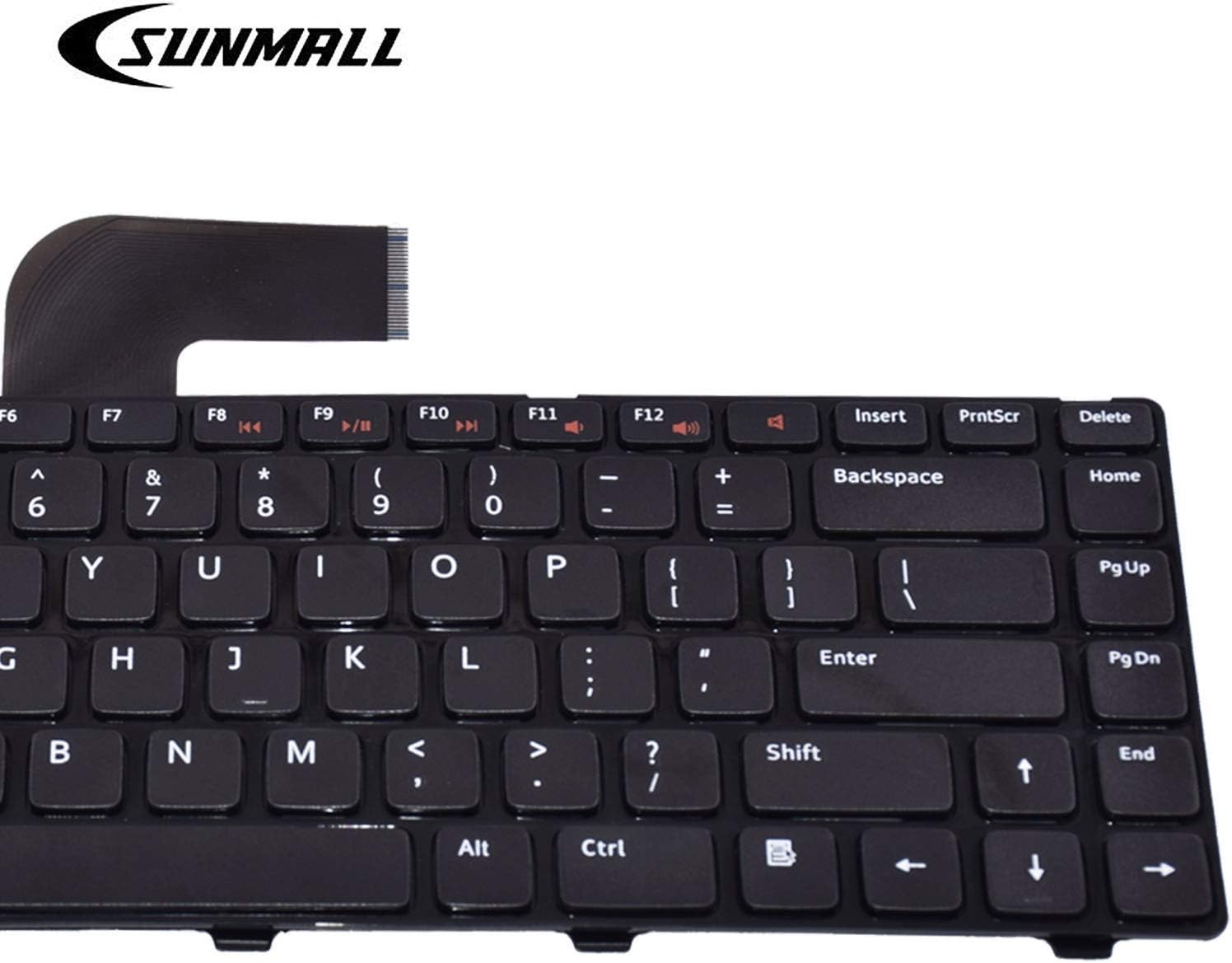 Dell Inspiron & Vostro Compatible Backlit Laptop Keyboard with Frame
