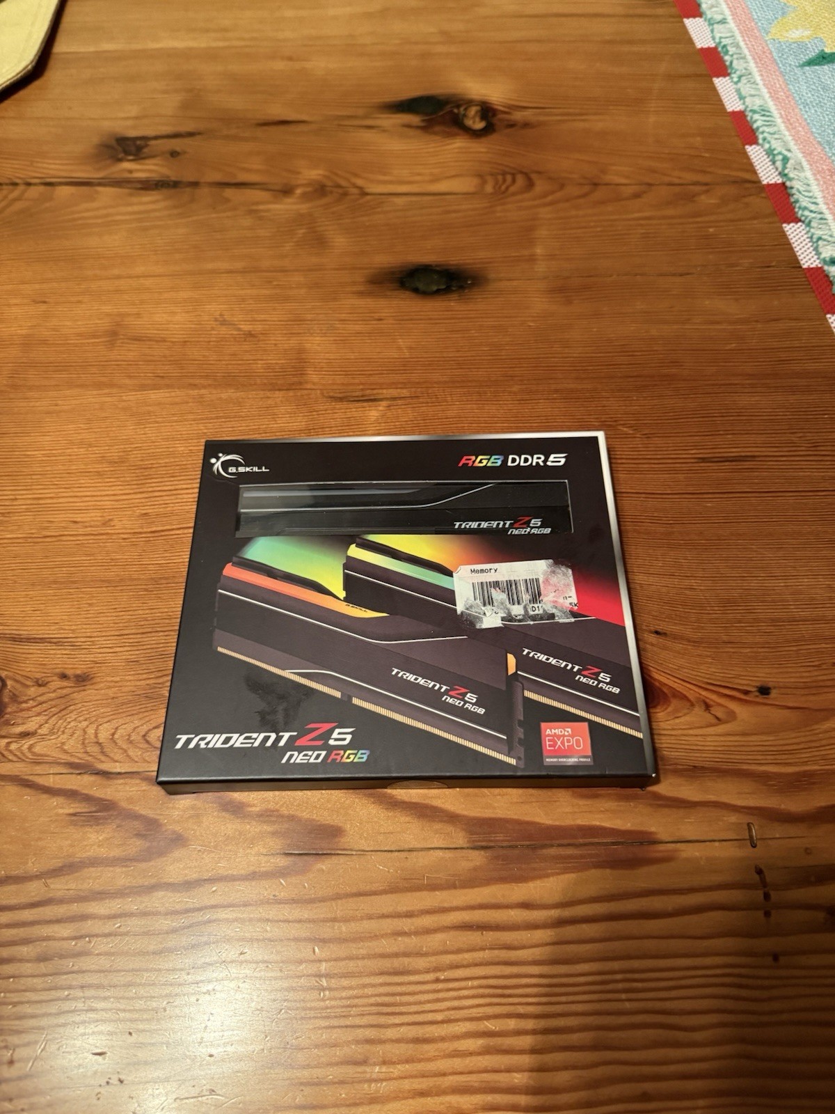 G.SKILL Trident Z5 Neo RGB DDR5-6000 32GB (2x16GB) DIMM RAM