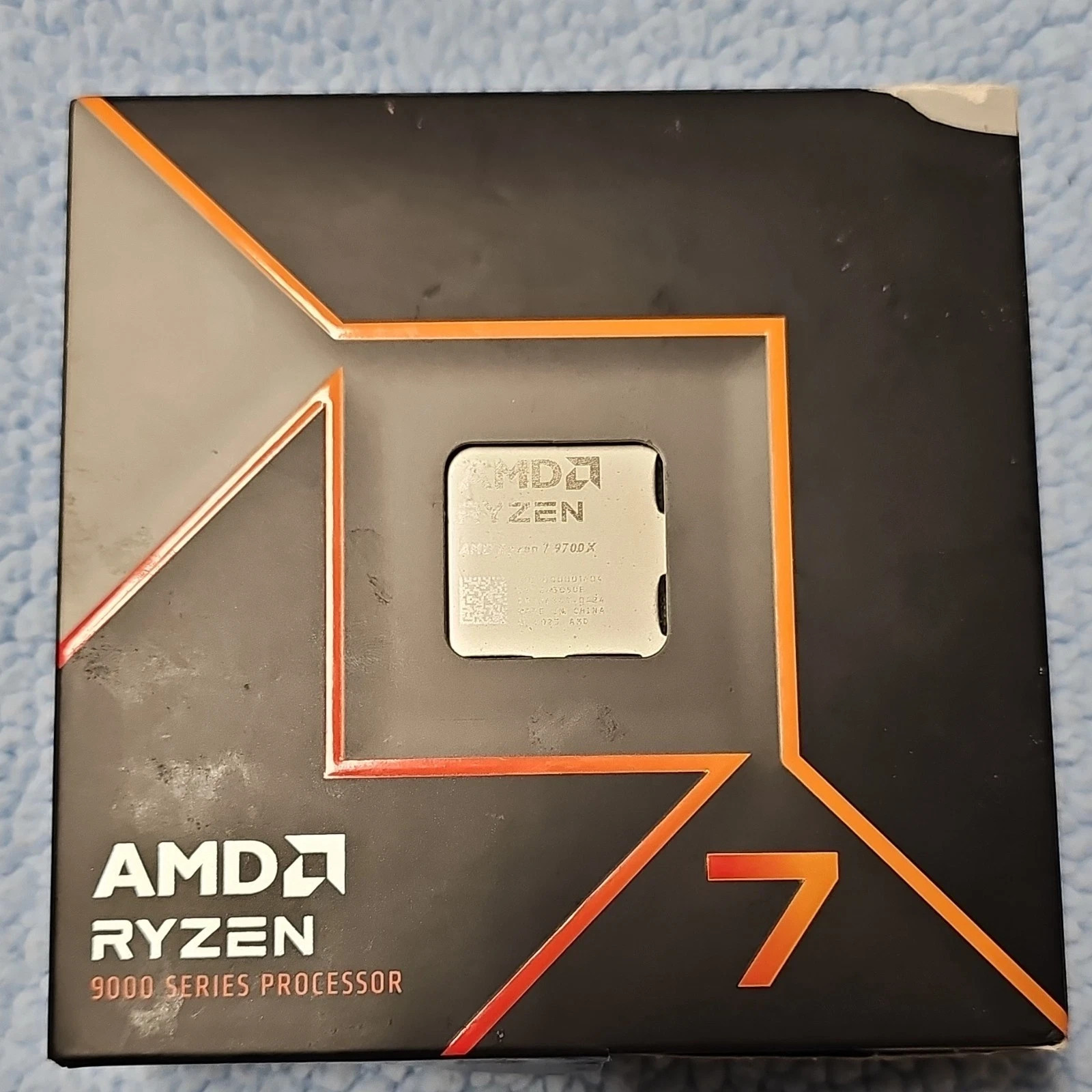 AMD Ryzen 7 9700X 8-Core, 16-Thread Unlocked Desktop Processor (New, Open Box)