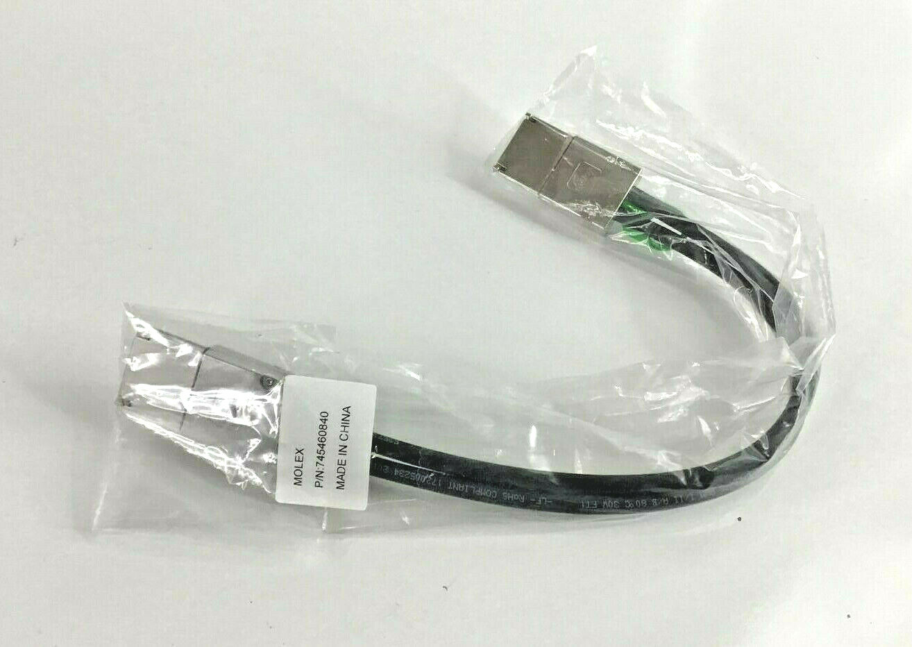 Molex 8x PCIe cable Assembly, 0.5m no SB (P/N: 745460840)