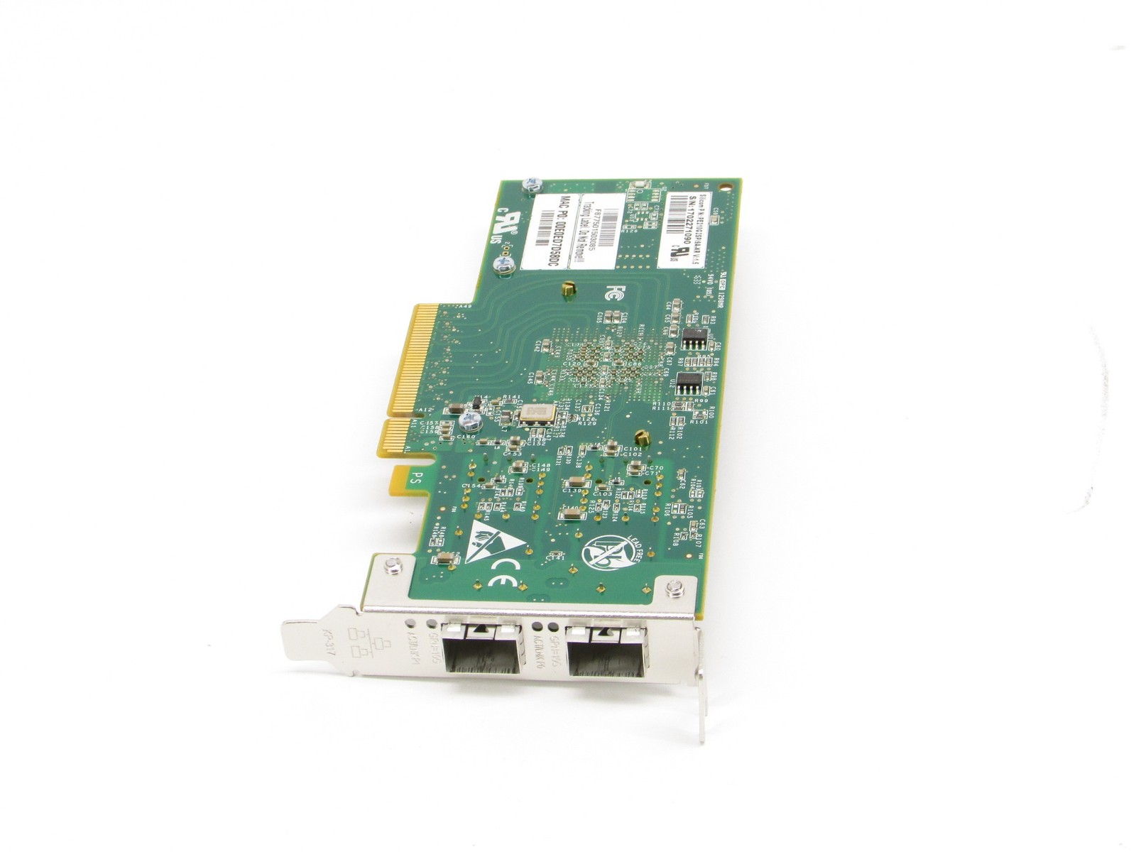 Silicom PE210G2SPI9A-XR Dual Port 10G Fiber Ethernet PCIe Server Adapter Card