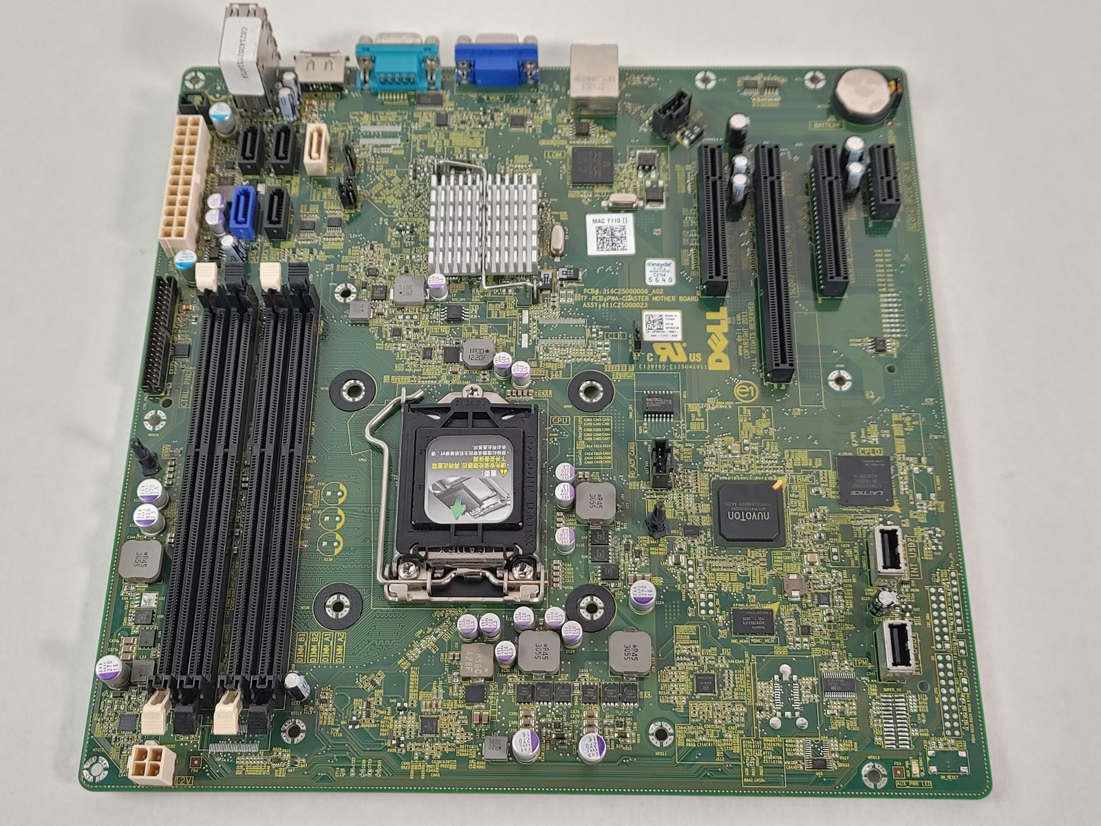Dell PowerEdge T110 II LGA 1155 DDR3 SDRAM Server Motherboard PM2CW