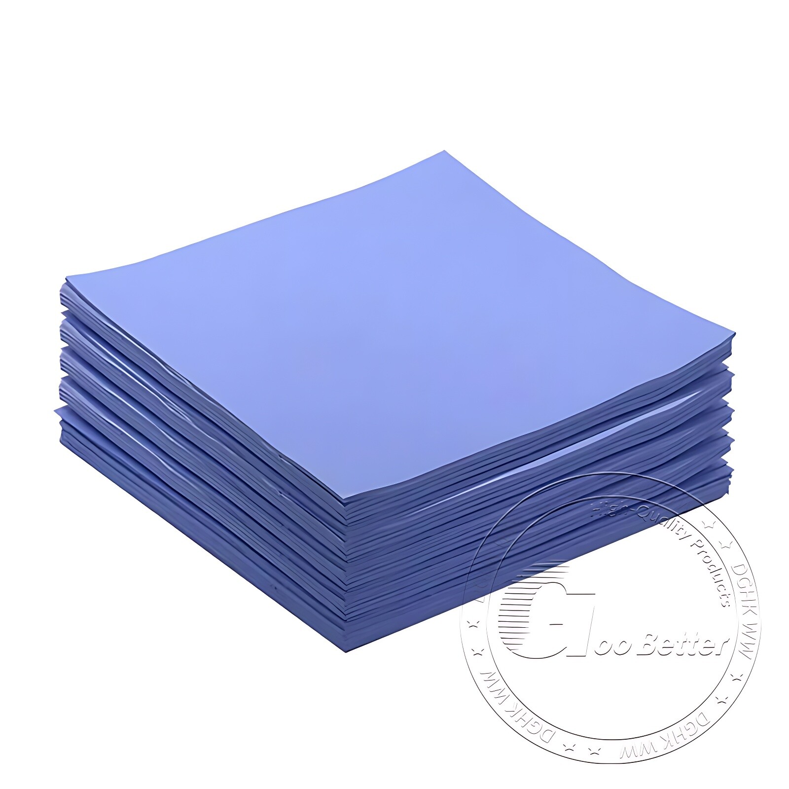 Thermal Conductive Blue Silicone Pad 0.5mm 1mm 1.5mm 2mm 2.5mm 3mm Thickness