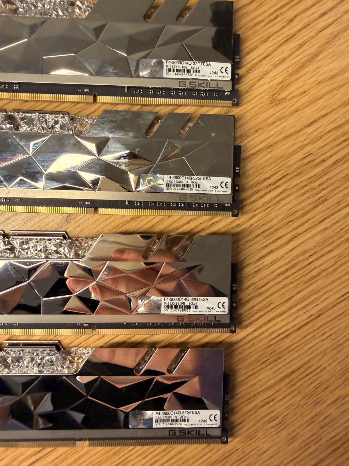 G.skill Trdient Z Royale Elite Ddr4 32gb 4×8 3600mhz Ddr4 CL14