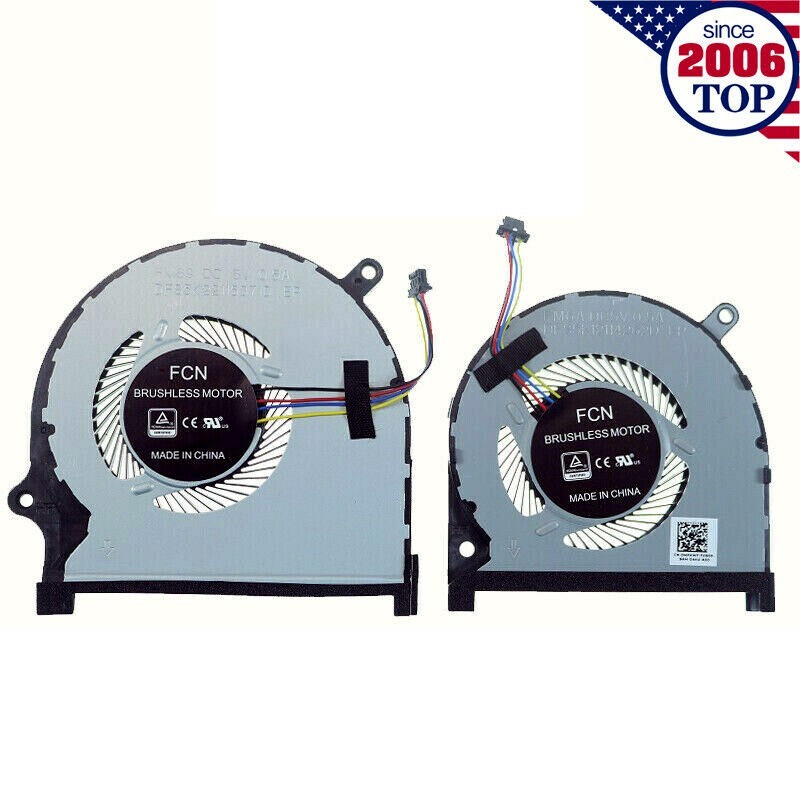 New CPU+GPU Cooling Fan for DELL insprion 15-7590 7591 0MPHWF 0861FC
