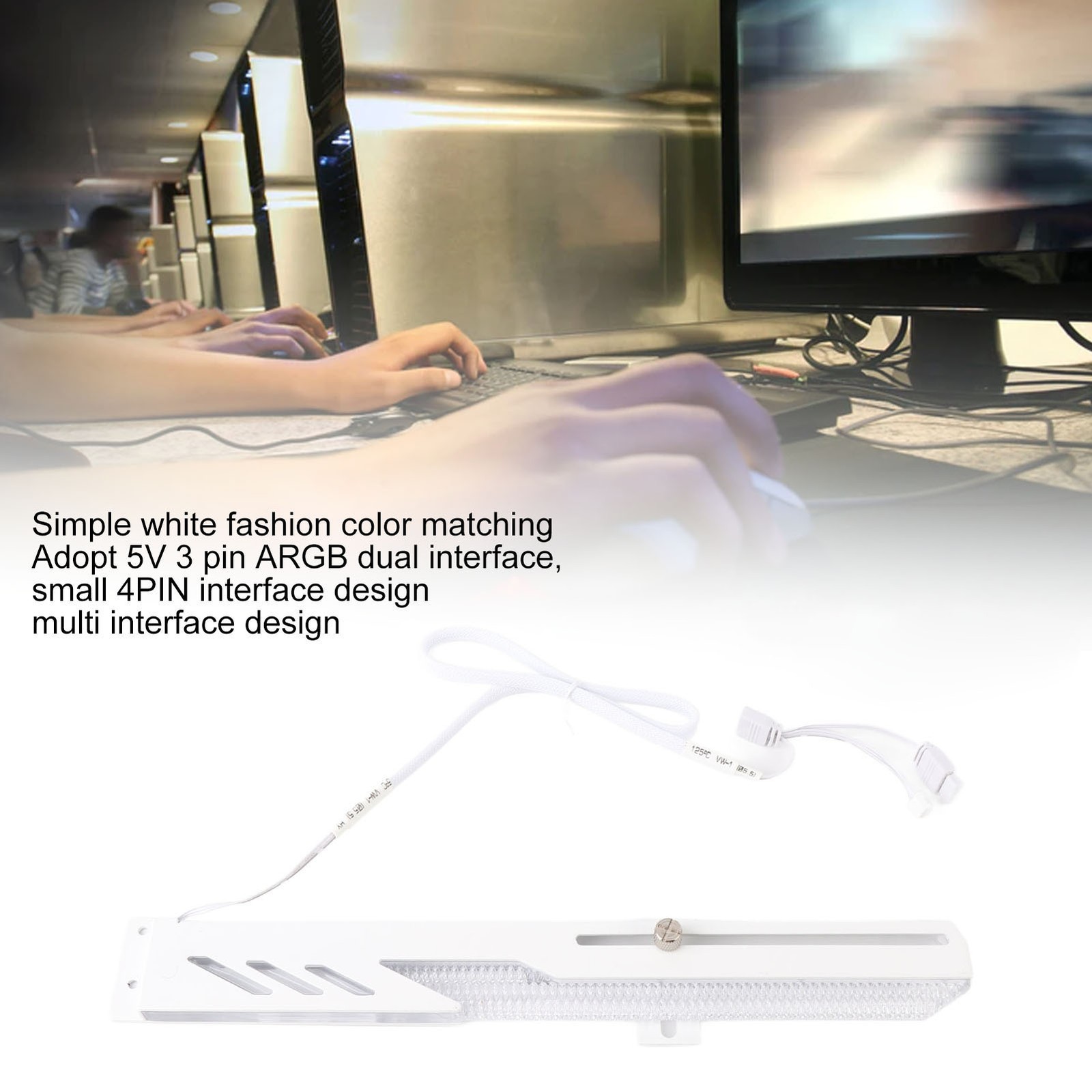 ¸Graphics Card Bracket GPU Bracket White Multi Interface 5V 3Pin Colorful