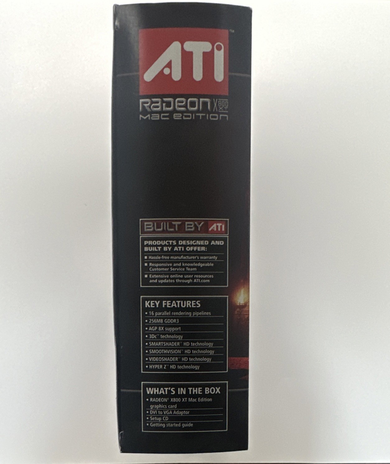 ATI Radeon X800 XT Mac Edition 256MB GDDR3 AGP 8X DVI OpenGL Multi