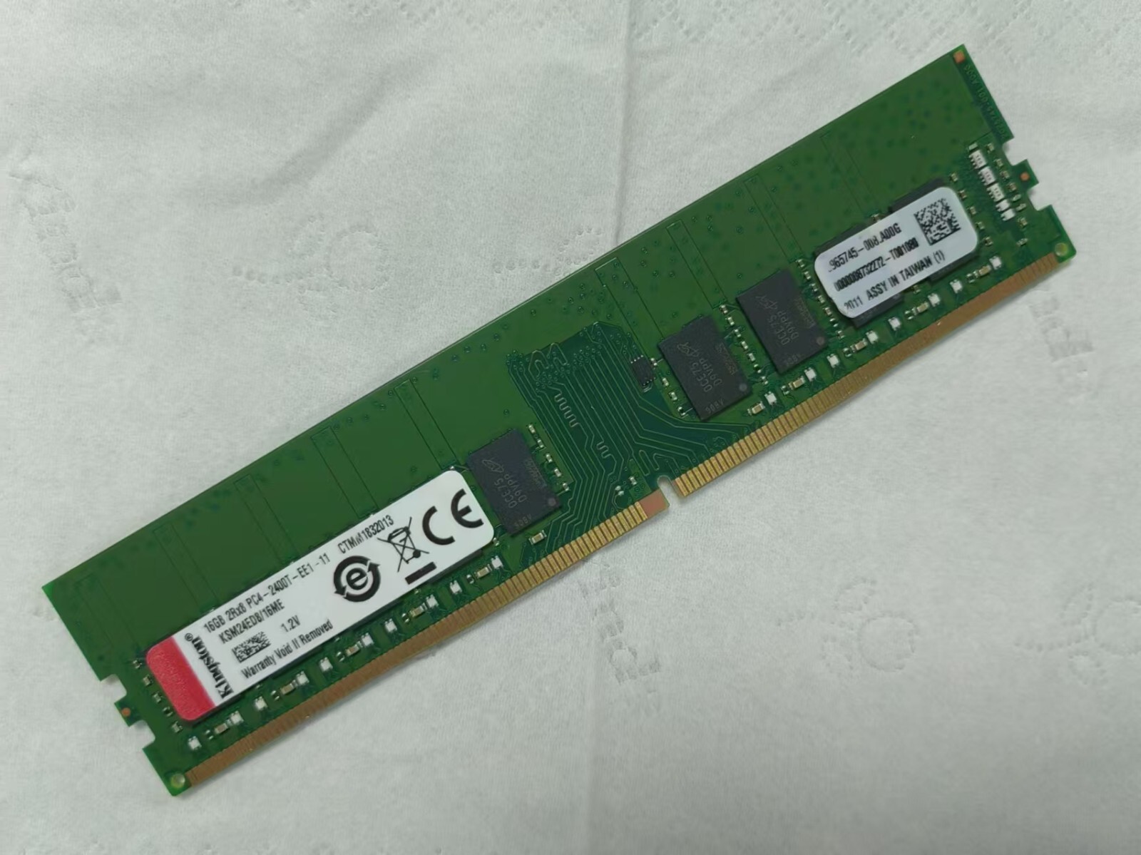 Kingston 16GB ECC UDIMM RAM DDR4 2666MHz 2133MHz 2933MHz 3200MHz 288pin 1.2v