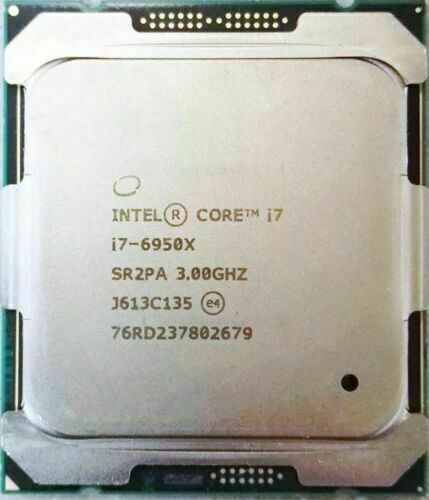 Intel Core i7-6950X CPU Processor Extreme Edition 25M Cache, up to 3.50 GHz/*