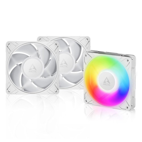 Arctic P12 Pro A-RGB PWM 120 mm 3000rpm 4-Pin Case Fan (3 Pcs) White ACFAN00326A